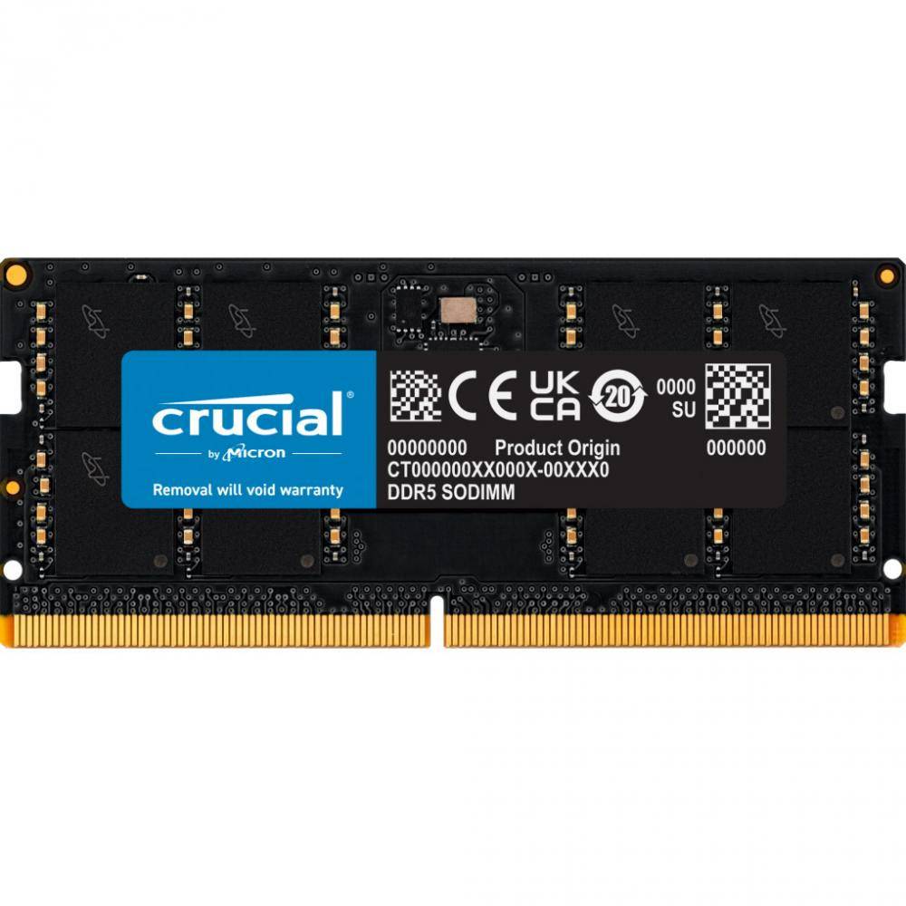 Модуль памяти MICRON SoDIMM DDR5 8Gb (CT8G56C46S5)