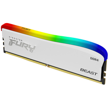 Модуль памяти KINGSTON Beast SE Fury DDR4 8Gb 3200Mhz RGB White (KF432C16BWA/8)