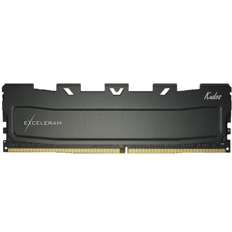 Модуль пам'яті EXCELERAM 8Gb DDR4 3200MHz Black Kudos (EKBLACK4083222A)