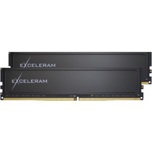 Набор EXCELERAM DDR4 16Gb 3200MHz Black Sark (ED4163222AD)