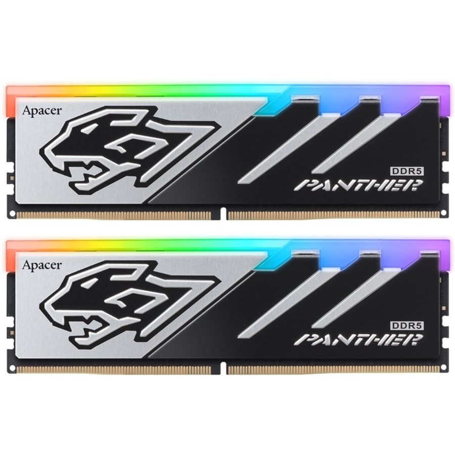 Набір APACER DDR5 32GB/6400 Panther RGB (AH5U32G64C5529BAA-2)