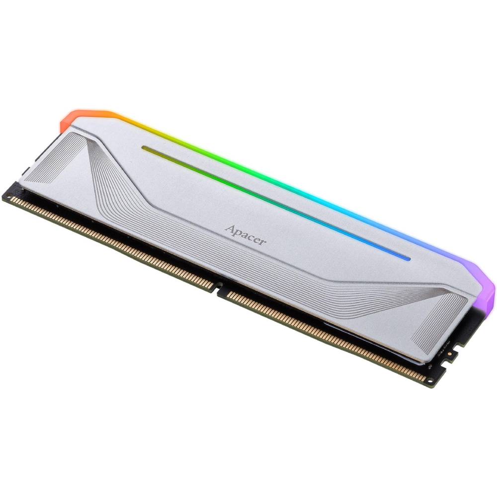 Модуль пам'яті APACER 32GB DDR5 5200MHz NOX Silver (AH5U32G52C522NWAA-2) Тип DDR5