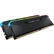 Модуль пам'яті CORSAIR 16GB DDR4 3200MHz Vengeance Black (CMG16GX4M2E3200C16)