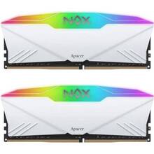 Модуль пам'яті APACER 16GB DDR4 3200MHz NOX RGB White (AH4U16G32C28YNWAA-2)