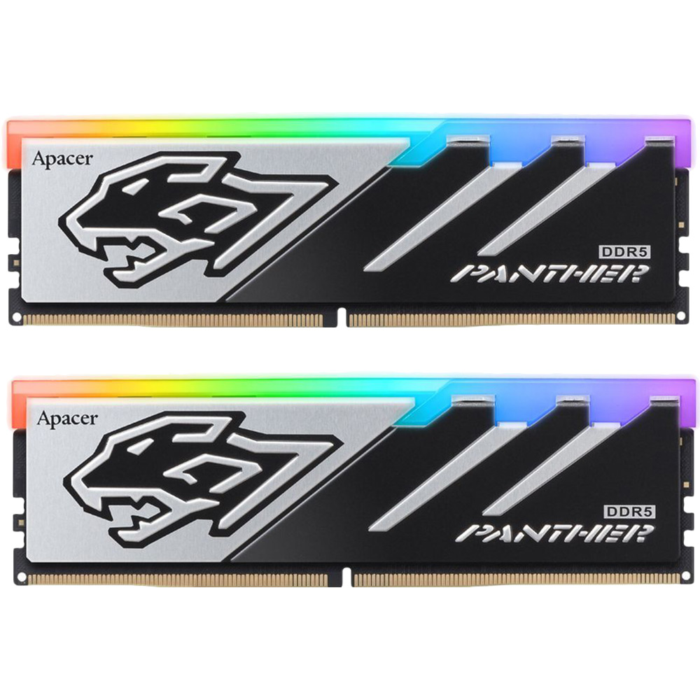 Набор APACER 32Gb DDR5 5200MHz Panther RGB (AH5U32G52C5229BAA-2)