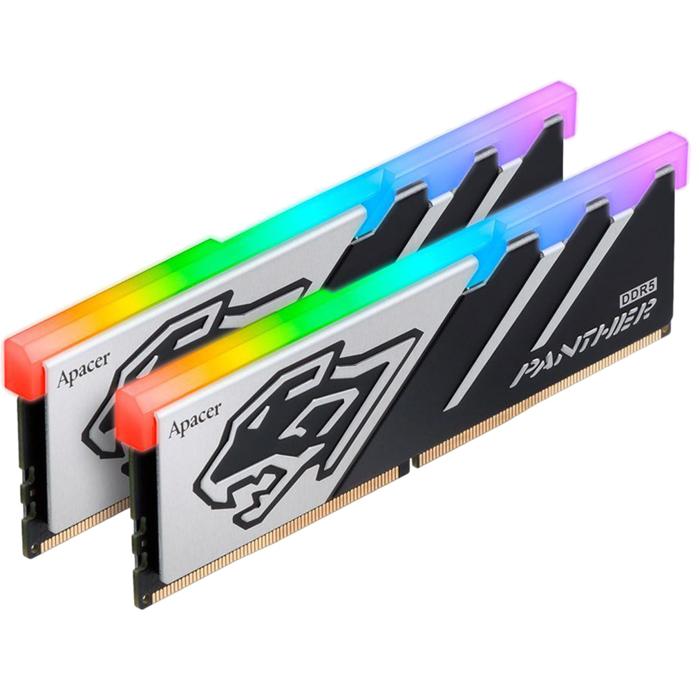 Набор APACER 32Gb DDR5 5200MHz Panther RGB (AH5U32G52C5229BAA-2) Назначение для настольного компьютера