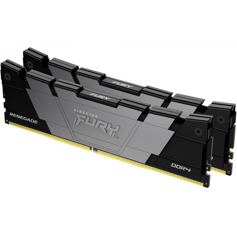 Модуль памяти KINGSTON DDR4 2x8GB/4266 Fury Renegade Black (KF442C19RB2K2/16) Назначение для настольного компьютера