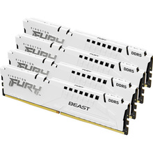 Набор KINGSTON Fury Beast DDR5 128GB 4x32GB 5600MHz White (KF556C40BWK4-128)