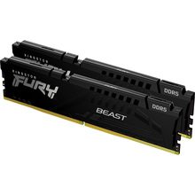 Набор KINGSTON Fury Beast DDR5 16GB 2x8GB 6000MHz Black (KF560C30BBK2-16)