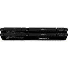 Набор KINGSTON Fury Beast DDR5 16GB 2x8GB 6000MHz Black (KF560C30BBK2-16)