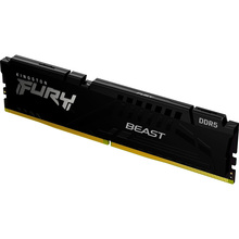 Модуль пам'яті KINGSTON Fury Beast DDR5 16GB 6000MHz Black (KF560C30BBE-16)