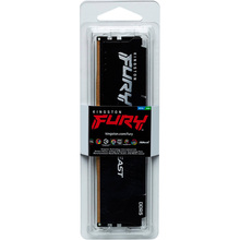 Модуль пам'яті KINGSTON Fury Beast DDR5 16GB 6000MHz Black (KF560C30BBE-16)