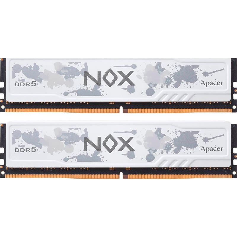 Набор APACER 32GB DDR5 6000 MHz NOX White (AH5U32G60C622MWAA-2)