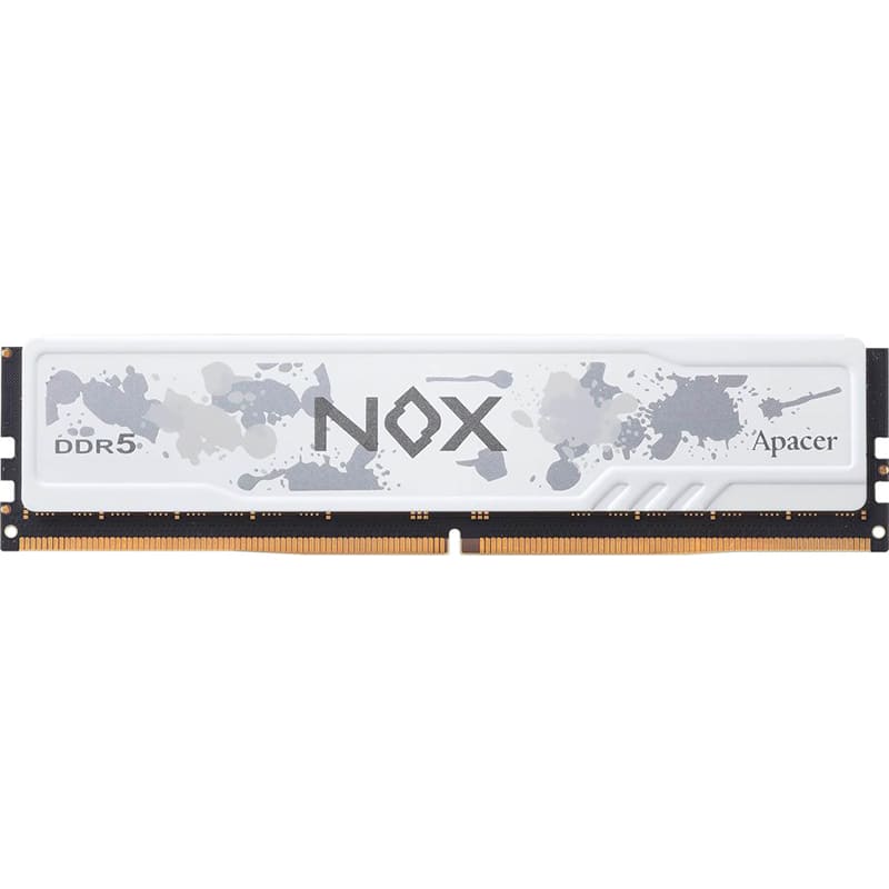Набор APACER 32GB DDR5 6000 MHz NOX White (AH5U32G60C622MWAA-2) Назначение для настольного компьютера