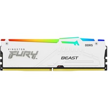 Кривой Рог - Модуль памяти KINGSTON DDR5 32GB 6400 MHz Beast White RGB (KF564C32BWA-32)
