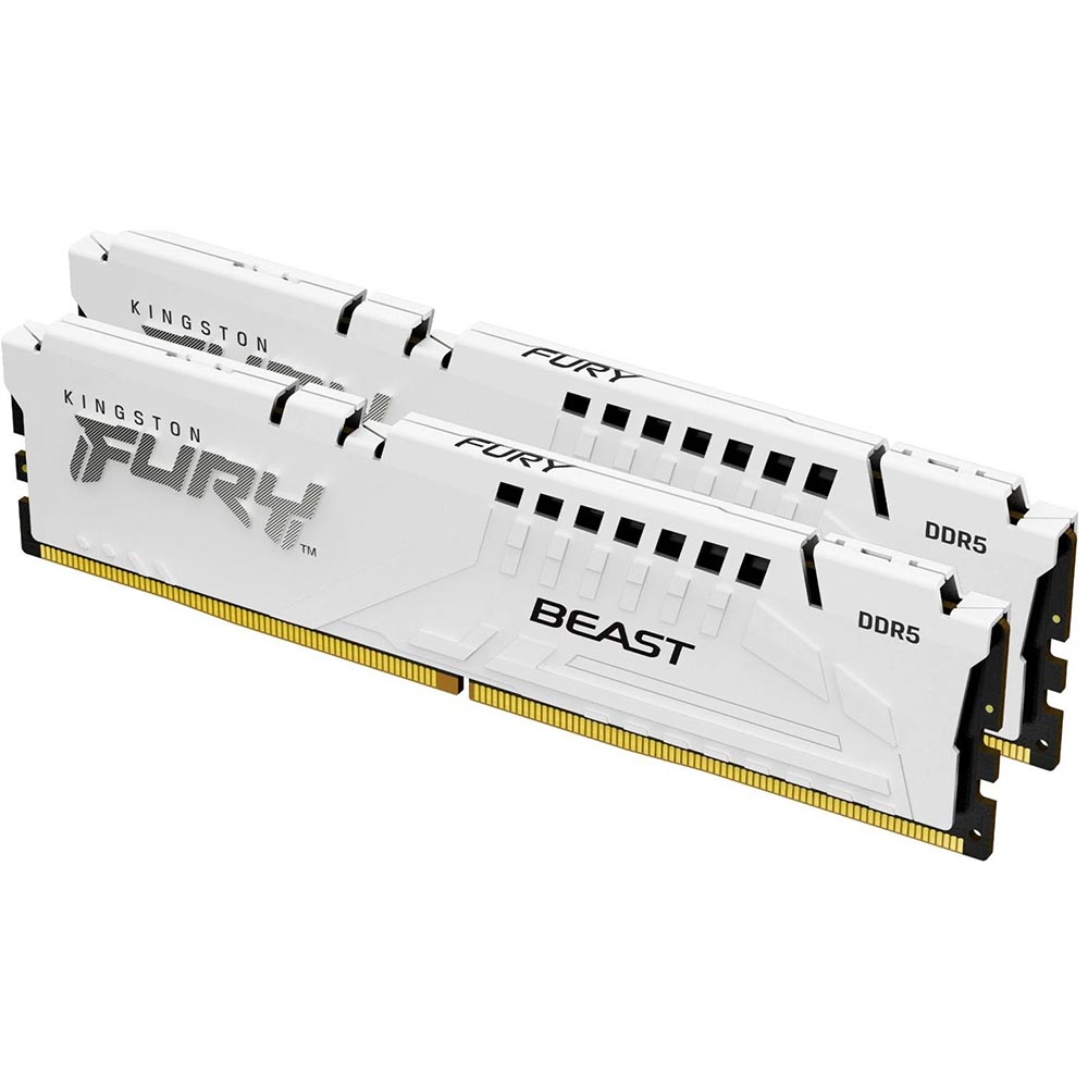 Набор KINGSTON DDR5 64GB 2x32GB 5200 MHz FURY Beast White (KF552C40BWK2-64) Тип DDR5