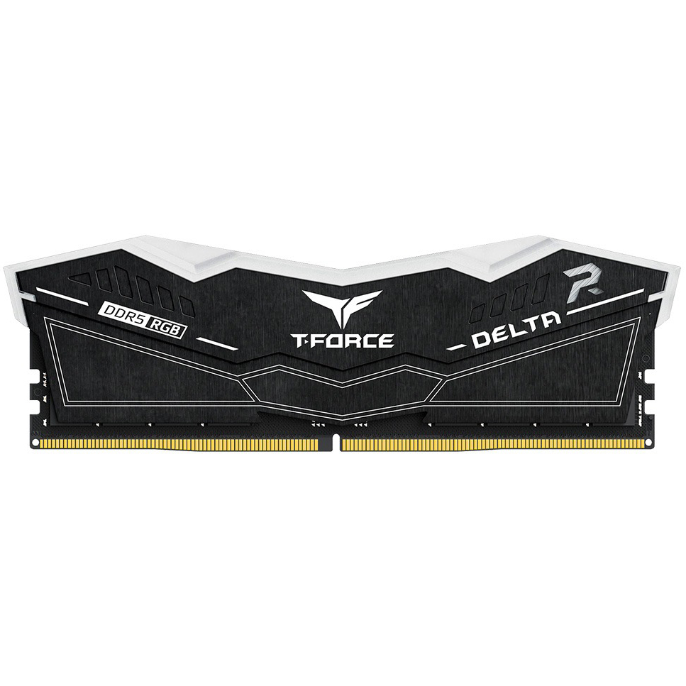 Набір TEAM DRAM DDR5 DELTA RGB 32GBx2 6000 BLACK (FF3D564G6000HC38ADC01) Робоча частота 6000 МГц