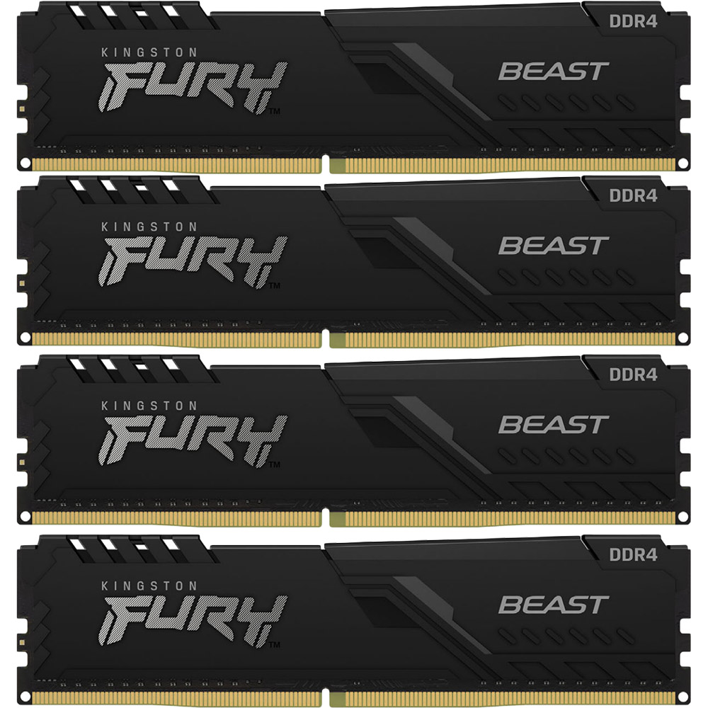 Набір KINGSTON 32GB DDR4 3200MHz FURY Beast (KF432C16BBK4/32)
