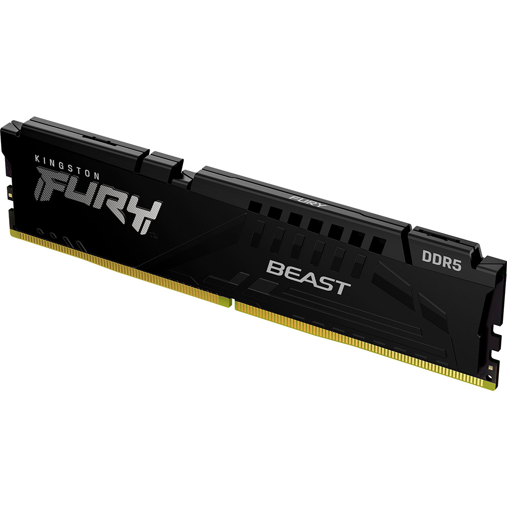 Модуль пам'яті KINGSTON 16GB DDR5 6000MHz FURY Beast EXPO (KF560C36BBE2-16) Призначення для настільного комп'ютера