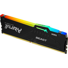 Модуль пам'яті KINGSTON 64GB DDR5 5600MHz FURY Beast RGB (KF556C36BBEA-64)