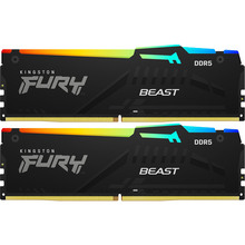 Набір KINGSTON 64GB DDR5 5200MHz FURY Beast RGB (KF552C40BB2AK2-64)
