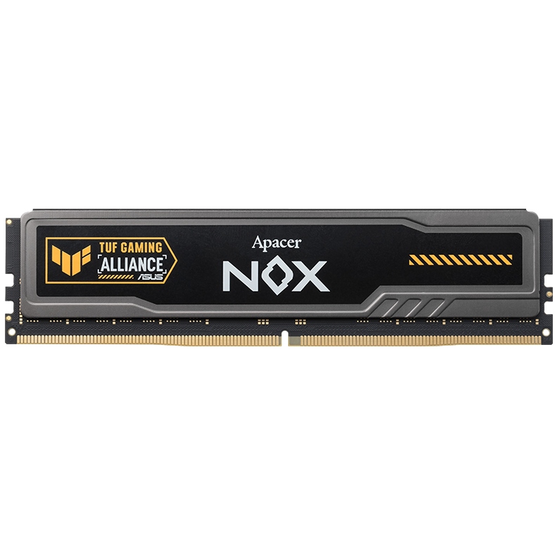 Набір APACER NOX TUF 32GB DDR5 5200 MHz (AH5U32G52C522UTAA-2) Додатково on-die ECC; розмір 1 модуля: 132 х 6 х 32 мм; вага 1 модуля: 30 г