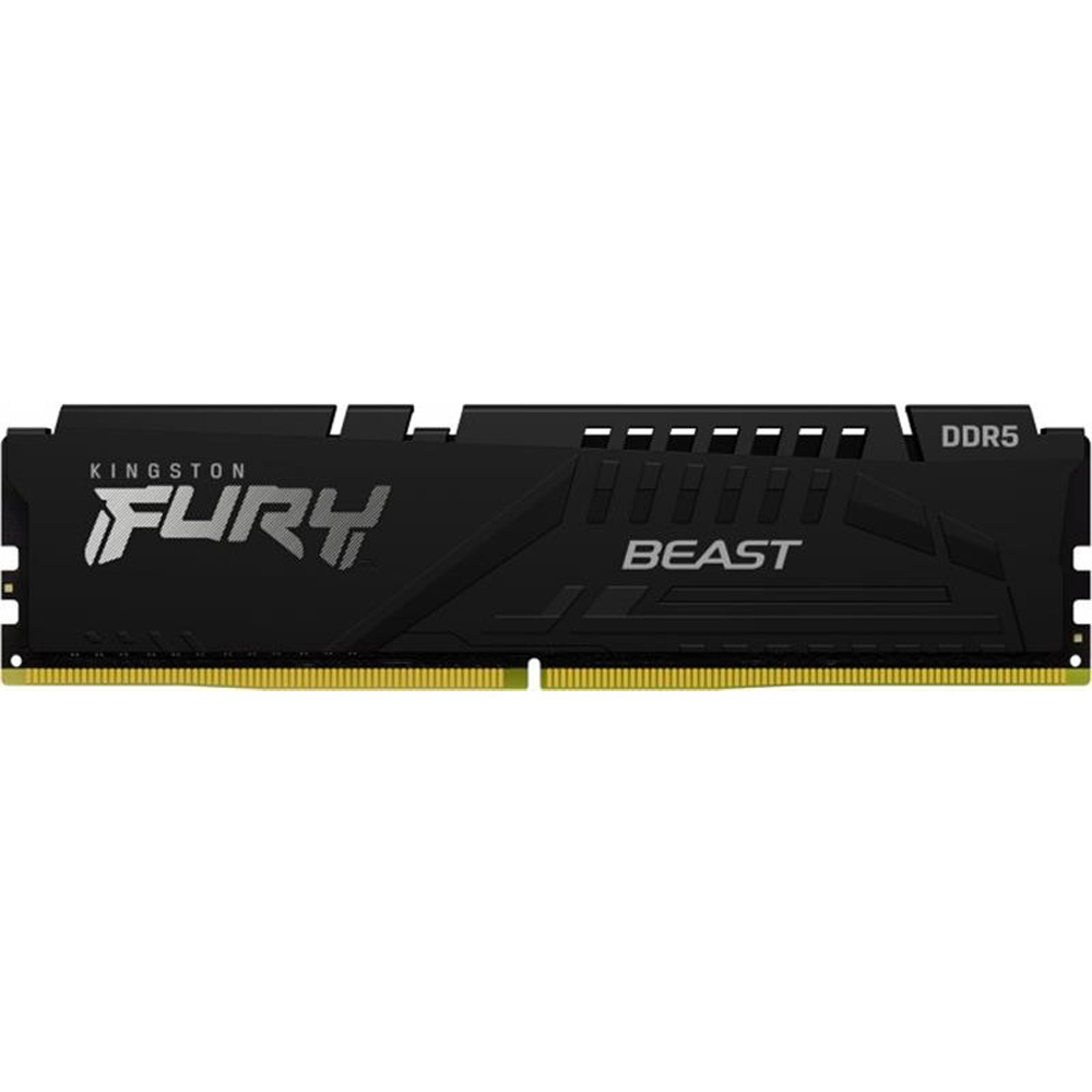 Набор KINGSTON Fury Beast DDR5 64GB 6000 Black (KF560C36BBE2K2-64) Назначение для настольного компьютера