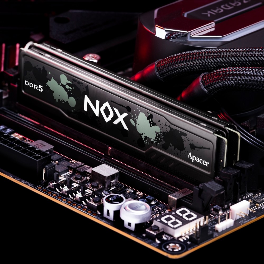 Зовнішній вигляд Набір APACER NOX DDR5 2x16GB 5200 MHz (AH5U32G52C522MBAA-2)