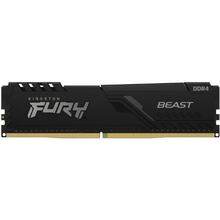 Модуль пам'яті Kingston Fury Beast 16GB DDR4 3200MHz Black (KF432C16BB1/16WP)