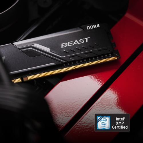 Зображення Модуль пам'яті Kingston Fury Beast 16GB DDR4 3200MHz Black (KF432C16BB1/16WP)