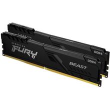 Набір KINGSTON FURY Beast 16GB DDR4 3200MHz Black (KF432C16BBK2/16WP)