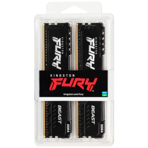 Набір KINGSTON FURY Beast 32GB DDR4 3200MHz Black (KF432C16BB1K2/32WP) Тип DDR4