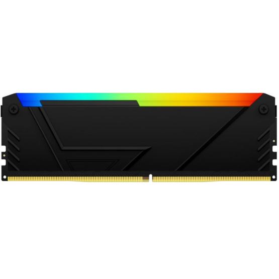 Набор KINGSTON FURY Beast 32GB DDR4 3200MHz RGB Black (KF432C16BB12AK2/32WP) Объем 32 Гб