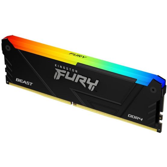 Набор KINGSTON FURY Beast 32GB DDR4 3200MHz RGB Black (KF432C16BB12AK2/32WP) Рабочая частота 3200 МГц