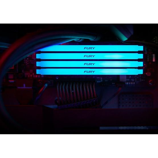 Заказать Набор KINGSTON FURY Beast 32GB DDR4 3200MHz RGB Black (KF432C16BB12AK2/32WP)
