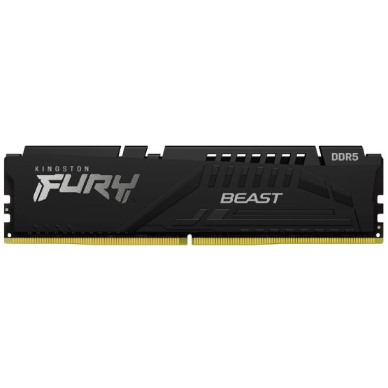 Модуль памяти KINGSTON FURY Beast 64GB DDR5 5600MHz Black (KF556C40BB-64) Тип DDR5