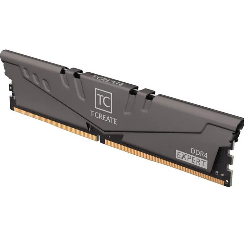 Набір TEAM DDR4 16GB 3200 MHz T-Create Expert Gray (TTCED416G3200HC16FDC01) Призначення для настільного комп'ютера