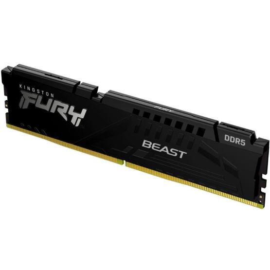 Модуль памяти KINGSTON Fury Beast 32GB DDR5 6400MHz Black EXPO (KF564C32BBE-32) Тип DDR5