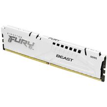 Модуль пам'яті KINGSTON Fury Beast 32GB DDR5 6400MHz White EXPO (KF564C32BWE-32)