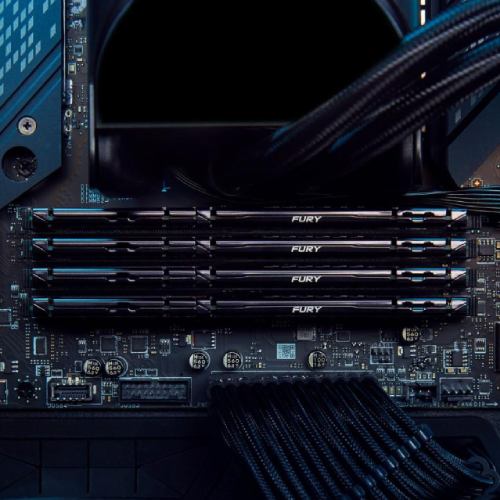 Фото Набір KINGSTON Fury Beast 64GB DDR5 6000MHz Black XMP (KF560C30BBK2-64)