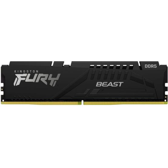 Набір KINGSTON Fury Beast 64GB DDR5 6000MHz Black XMP (KF560C30BBK2-64) Призначення для настільного комп'ютера