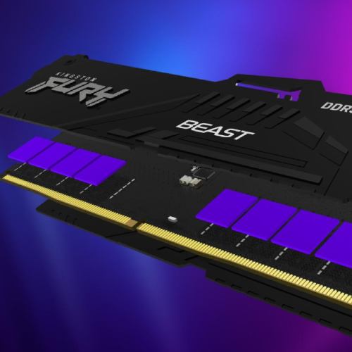 Замовити Набір KINGSTON Fury Beast 64GB DDR5 6000MHz RGB Black EXPO (KF560C30BBEAK2-64)