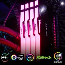 Набір KINGSTON Fury Beast 64GB DDR5 6000MHz RGB Black EXPO (KF560C30BBEAK2-64)