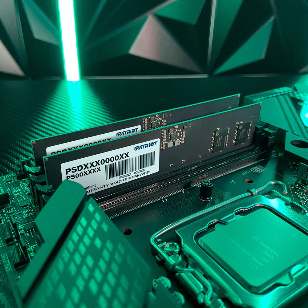 Набір PATRIOT DDR5 16Gb 4800MHz Signature Line (PSD516G4800K) Призначення для настільного комп'ютера