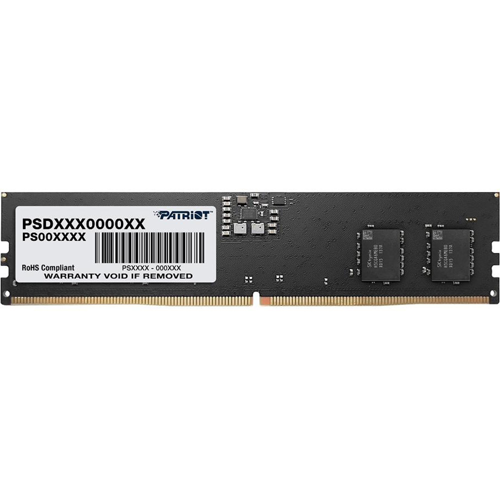Модуль памяти PATRIOT DDR5 8GB 5600 MHz Signature Line (PSD58G560041)