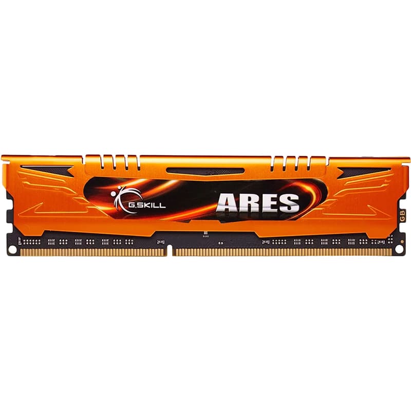 Набір G.SKILL 16GB DDR3 1600 MHz Ares (F3-1600C10D-16GAO) Призначення для настільного комп'ютера