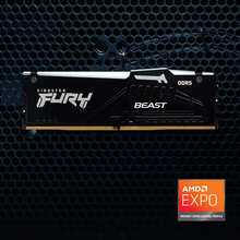 Набор KINGSTON 32GB DDR5 5600 MHz Beast RGB Black (KF556C36BBEAK2-32)