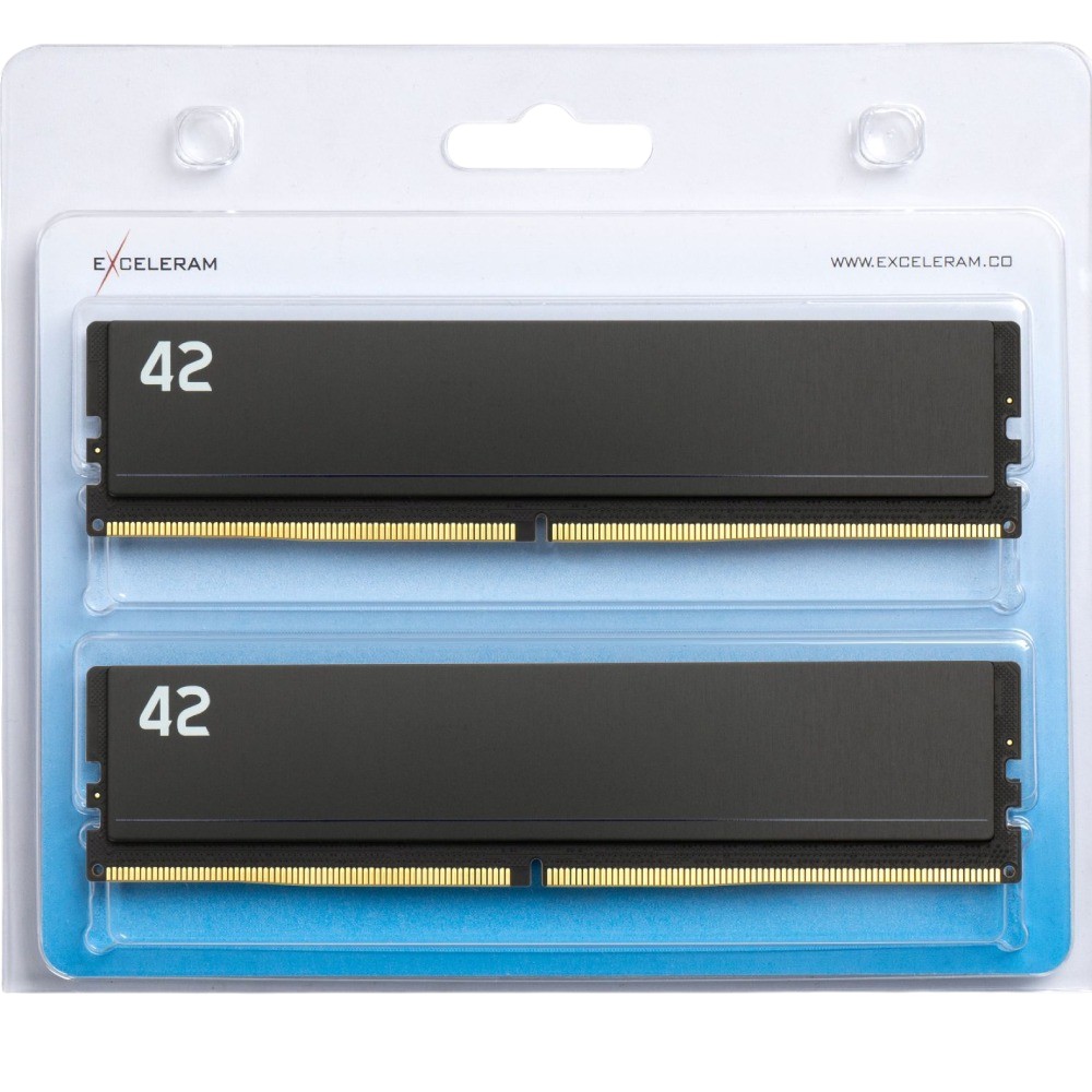 Набір EXCELERAM 32GB DDR5 4800 MHz 42-Series (E-42-004D-32) Об'єм 32 Гб
