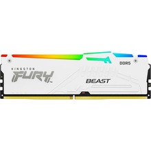 Набор KINGSTON 32GB DDR5 5200 MHz FURY Beast White RGB (KF552C40BWAK2-32)