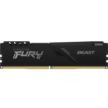 Модуль памяти KINGSTON DDR4 8Gb 3200MHz Beast Black (KF432C16BB/8WP)